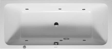 DURAVIT Vířivá vana 760101 Design by sieger design #760101000JP1000 - Barva 00, Jet Project, 50 Hz, Druh ochrany: IPX5 1800 x 800 mm