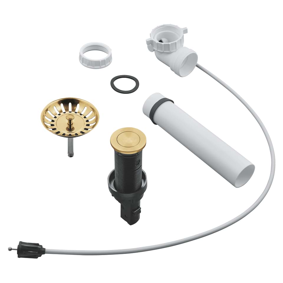 GROHE Odtoková sada pro kuchyňské dřezy kartáčovaný Cool Sunrise #40986GN0