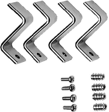 DURAVIT Upevnění 005028 #0050280000 - Barva 00, Materiál: Kovový, Povrchová úprava: Pozinkovaný 10 mm