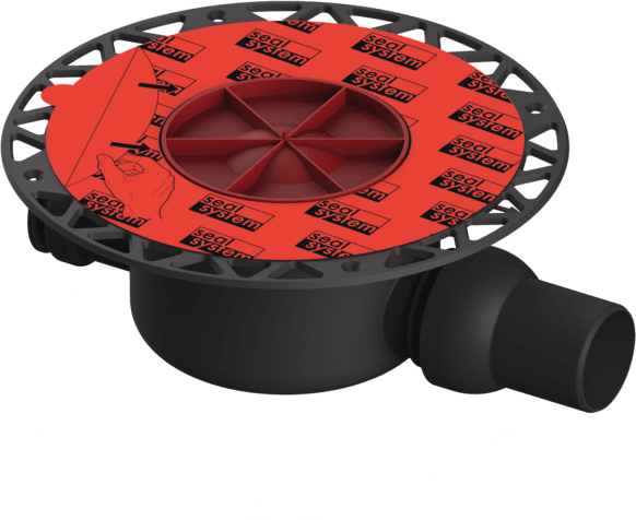 TECE Tělo podlahové vpusti TECEdrainpoint S DN 50 s univerzální přírubou a těsněním Seal System #3601500