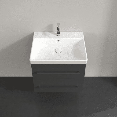 VILLEROY BOCH Avento toaletní skříňka, 2 výsuvy, 576 x 514 x 484 mm, grafitová barva #A88900VR, obrázek 4