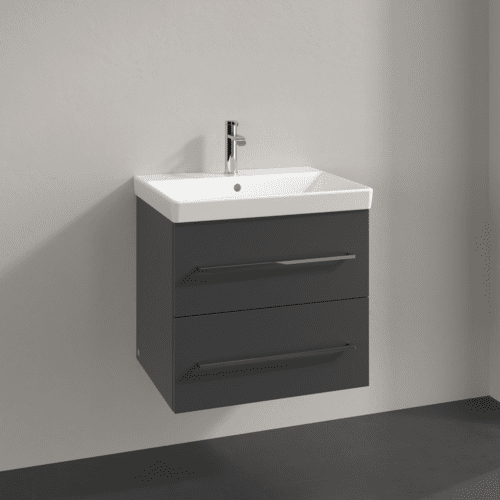 VILLEROY BOCH Avento toaletní skříňka, 2 výsuvy, 576 x 514 x 484 mm, grafitová barva #A88900VR, obrázek 2