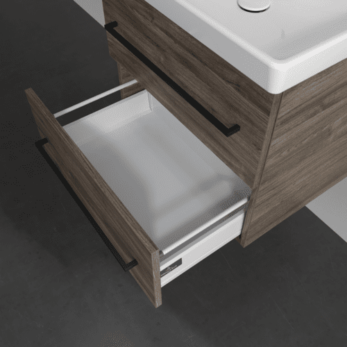 VILLEROY BOCH Avento toaletní skříňka, 2 výsuvy, 576 x 514 x 484 mm, dub kamenný #A88910RK, obrázek 6