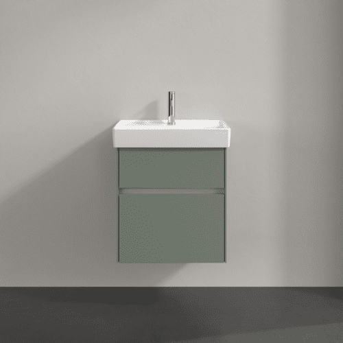 VILLEROY BOCH Toaletní skříňka Collaro, s osvětlením, 2 výsuvy, 510 x 546 x 414 mm, jemně zelená #C007B0AF, obrázek 3