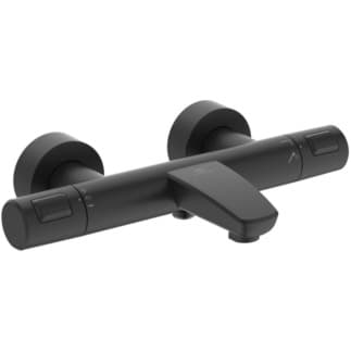 IDEAL STANDARD Povrchový termostat Ceratherm T25 pro vanu, průmět 161 mm #A7544XG - Silk Black