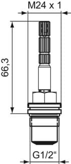IDEAL STANDARD Kazeta #H960520NU - Neutrální