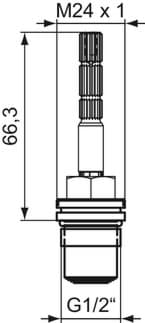 IDEAL STANDARD Kazeta #H960521NU - Neutrální