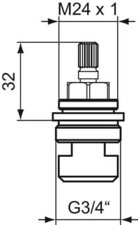 IDEAL STANDARD Kazeta #H960001NU - Neutrální
