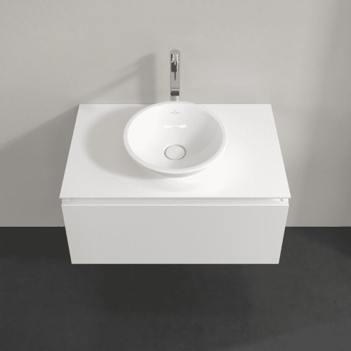 VILLEROY BOCH Legato toaletní skříňka, 1 zásuvka, 800 x 380 x 500 mm, lesklá bílá / lesklá bílá #B56900DH, obrázek 4