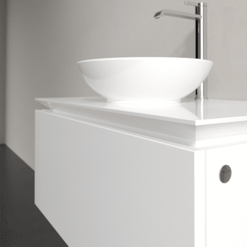 VILLEROY BOCH Legato toaletní skříňka, 1 zásuvka, 800 x 380 x 500 mm, lesklá bílá / lesklá bílá #B56900DH, obrázek 5