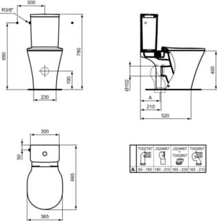 IDEAL STANDARD WC sedátko Connect Air s měkkým zavíráním a omotávkou #E036801 - Bílá (Alpine), obrázek 5