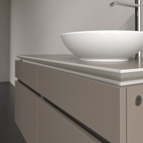 VILLEROY BOCH Legato toaletní skříňka, s osvětlením, 4 výsuvy, 1200 x 550 x 500 mm, Truffle Grey / Truffle Grey #B582L0VG, obrázek 4