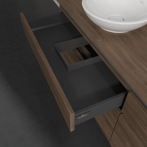 VILLEROY BOCH Legato toaletní skříňka, s osvětlením, 4 výsuvy, 1600 x 550 x 500 mm, Arizona Oak / Arizona Oak #B596L0VH, obrázek 6