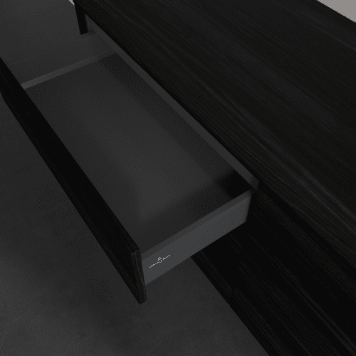 VILLEROY BOCH Toaletní skříňka Collaro, 4 výsuvy, 1400 x 548 x 500 mm, černý dub / černý dub #C04700AB, obrázek 7