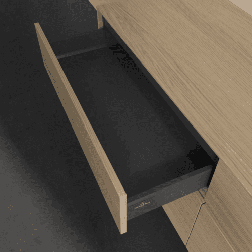 VILLEROY BOCH Toaletní skříňka Collaro, 4 výsuvy, 1600 x 548 x 500 mm, severský dub / severský dub #C07900VJ, obrázek 7