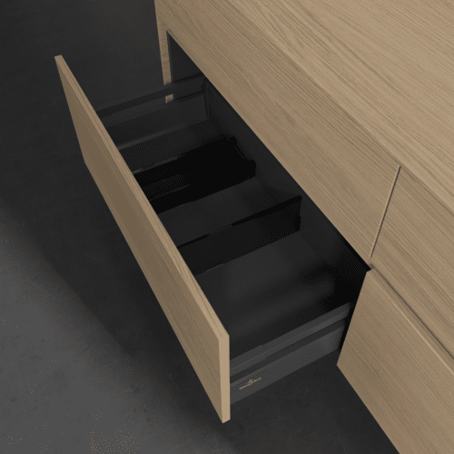 VILLEROY BOCH Toaletní skříňka Collaro, 4 výsuvy, 1600 x 548 x 500 mm, severský dub / severský dub #C07900VJ, obrázek 6