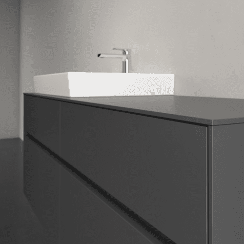 VILLEROY BOCH Collaro toaletní skříňka, s osvětlením, 4 výsuvy, 1400 x 548 x 500 mm, Grafit / Grafit #C085B0VR, obrázek 6