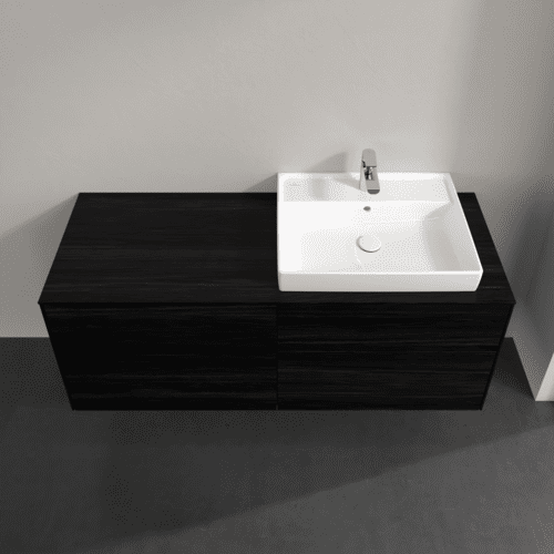 VILLEROY BOCH Toaletní skříňka Collaro, 4 výsuvy, 1400 x 548 x 500 mm, černý dub / černý dub #C08600AB, obrázek 4