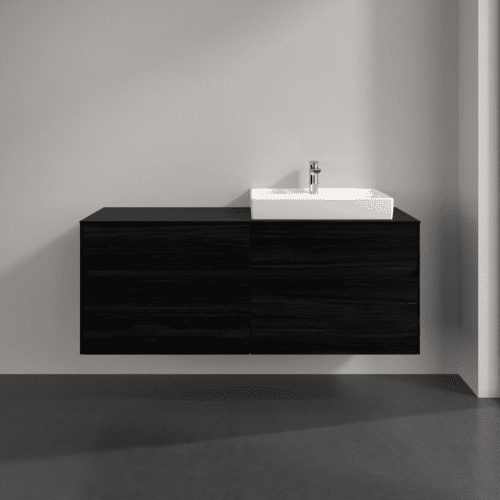 VILLEROY BOCH Toaletní skříňka Collaro, 4 výsuvy, 1400 x 548 x 500 mm, černý dub / černý dub #C08600AB, obrázek 3