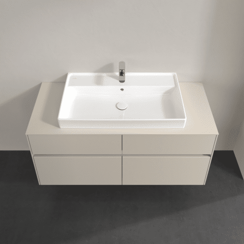 VILLEROY BOCH Toaletní skříňka Collaro, s osvětlením, 4 výsuvy, 1200 x 548 x 500 mm, Cashmere Grey / Cashmere Grey #C087B0VN, obrázek 4