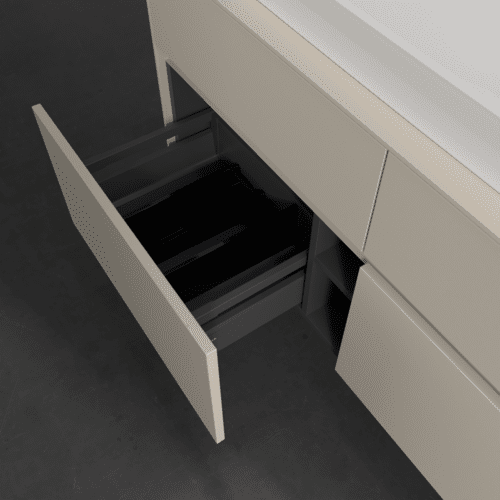 VILLEROY BOCH Toaletní skříňka Collaro, s osvětlením, 4 výsuvy, 1200 x 548 x 500 mm, Cashmere Grey / Cashmere Grey #C087B0VN, obrázek 7