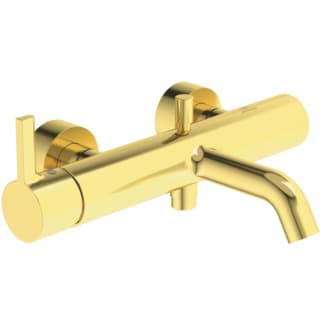 IDEAL STANDARD Vanová povrchová baterie Joy, průmět 207 mm #BC786A2 - kartáčovaná zlatá