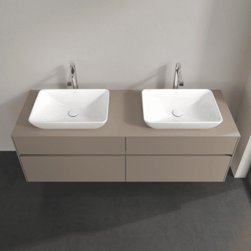 VILLEROY BOCH Toaletní skříňka Collaro, s osvětlením, 4 výsuvy, 1600 x 548 x 500 mm, taupe / taupe #C123B0VM, obrázek 4