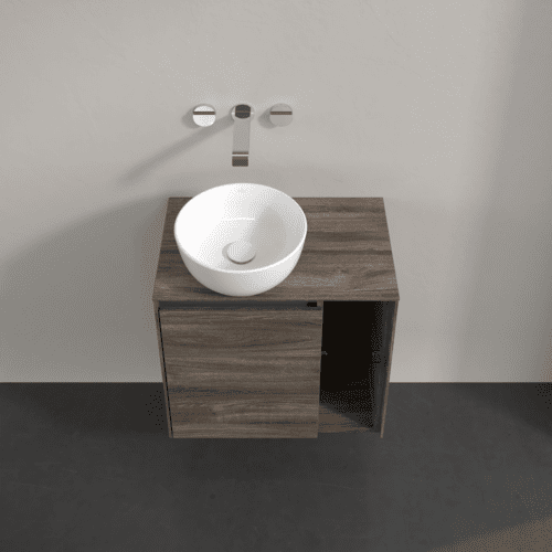 VILLEROY BOCH Toaletní skříňka Collaro, 1 dvířka, 600 x 548 x 380 mm, Kamenný dub / Kamenný dub #C15200RK, obrázek 4