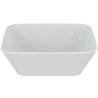 IDEAL STANDARD Connect Air mísa 400x400mm, bez otvoru pro baterii, bez přepadu #E0347MA - Bílá (Alpine) s Ideal Plus