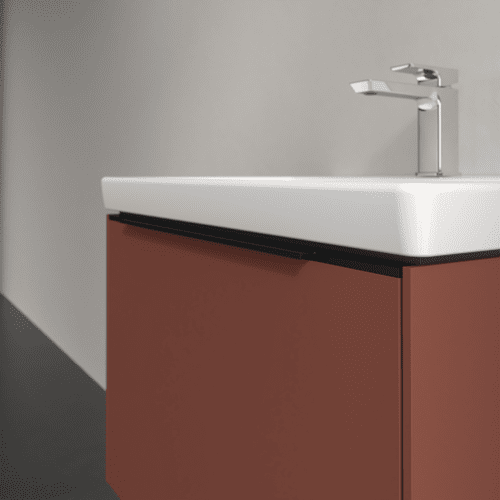 VILLEROY BOCH Subway 3.0 Vanity unit, 1 zásuvka, 622 x 429 x 478 mm, vínově červená #C57501AH, obrázek 5