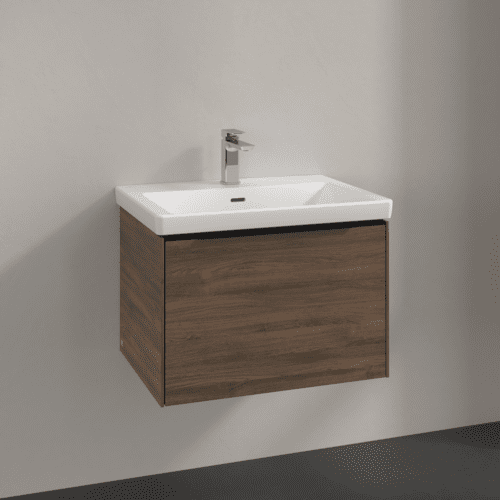 VILLEROY BOCH Subway 3.0 Vanity unit, 1 zásuvka, 622 x 429 x 478 mm, Arizona Oak #C57501VH, obrázek 2