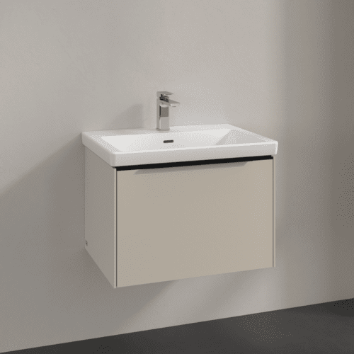 VILLEROY BOCH Subway 3.0 Vanity unit, 1 zásuvka, 622 x 429 x 478 mm, Cashmere Grey #C57501VN, obrázek 2