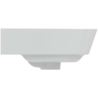 IDEAL STANDARD Connect Air umyvadlo s ručním oplachováním 400x350 mm, s 1 otvorem pro baterii, s přepadovým otvorem (kulatý) #E070101 - Bílá (Alpine), obrázek 3