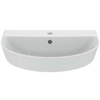 IDEAL STANDARD Connect Air umyvadlo 550x460mm, s 1 otvorem pro baterii, s otvorem pro přepad (kulatý) #E0698MA - Bílá (Alpine) s Ideal Plus