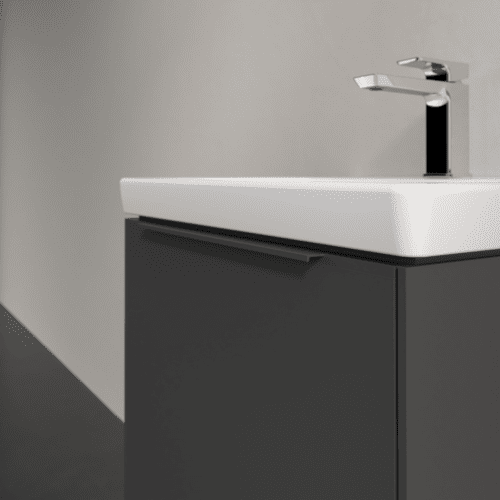 VILLEROY BOCH Subway 3.0 Vanity unit, s osvětlením, 1 zásuvka, 523 x 429 x 448 mm, grafitová barva #C579L2VR, obrázek 6