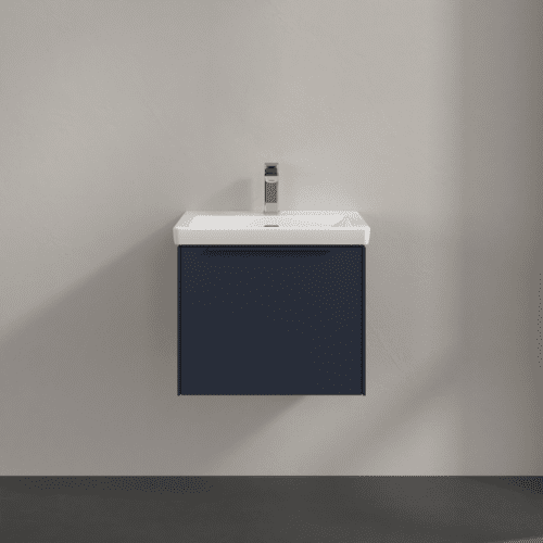 VILLEROY BOCH Subway 3.0 Vanity unit, s osvětlením, 1 zásuvka, 523 x 429 x 448 mm, Marine Blue #C579L2VQ, obrázek 3