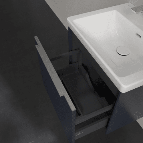 VILLEROY BOCH Subway 3.0 Vanity unit, 1 zásuvka, 523 x 429 x 448 mm, Marine Blue #C57900VQ, obrázek 6