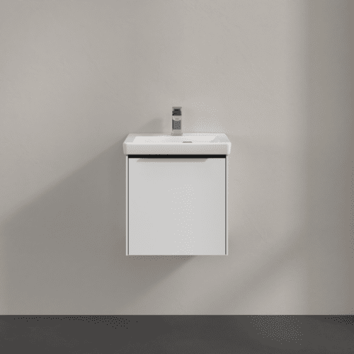 VILLEROY BOCH Subway 3.0 Vanity unit, 1 dveře, 423 x 429 x 378 mm, čistě bílá #C58101VF, obrázek 3