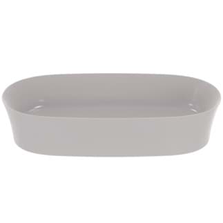 IDEAL STANDARD Mísa Ipalyss 600x380mm, bez otvoru pro baterii, bez přepadu #E1396V9 - betonově šedá
