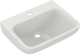 IDEAL STANDARD Contour 21+ umyvadlo 500x400 mm, s 1 otvorem pro baterii, bez přepadu #E1603HY - Bílá (SmartGuard)