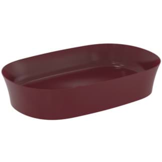 IDEAL STANDARD Mísa Ipalyss 600x380mm, bez otvoru pro baterii, bez přepadu #E1396V6 - granátové jablko