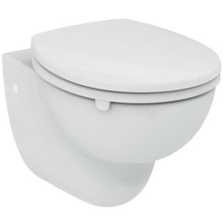 IDEAL STANDARD Závěsný klozet Contour 21+ bez splachovacího okraje #E1537HY - Bílá (SmartGuard)