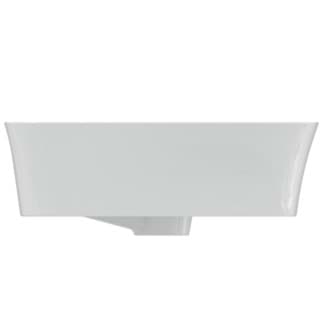 IDEAL STANDARD Mísa Ipalyss 650x400 mm, bez otvoru pro baterii, s otvorem pro přepad (štěrbinová) #E188701 - Bílá (Alpine)