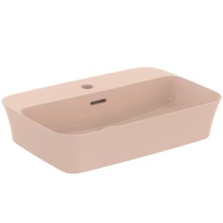 IDEAL STANDARD Mísa Ipalyss 550x380mm, s 1 otvorem pro baterii, s přepadovým otvorem (štěrbinová) #E2077V7 - Nude