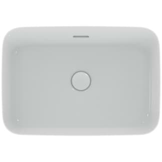 IDEAL STANDARD Mísa Ipalyss 550x380mm, bez otvoru pro baterii, s otvorem pro přepad (štěrbinová) #E2078MA - Bílá (Alpine) s Ideal Plus