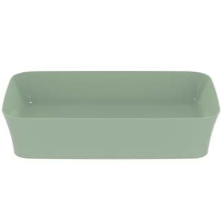 IDEAL STANDARD Mísa Ipalyss 550x380mm, bez otvoru pro baterii, bez přepadu #E2076X9 - šalvějově zelená