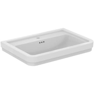 IDEAL STANDARD Umyvadlo Calla 715x500 mm, s 1 otvorem pro baterii, s tříotvorovým přepadem (kulaté) #E221901 - Bílá (Alpine)