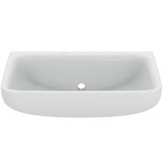 IDEAL STANDARD Umyvadlo Contour 21+ 600x470 mm, bez otvoru pro baterii, bez přepadu #E232801 - Bílá (Alpine)