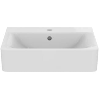 IDEAL STANDARD Umyvadlo Connect 550x460mm, s 1 otvorem pro baterii, s otvorem pro přepad (kulatý) #E713901 - Bílá (Alpine), obrázek 4