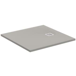 IDEAL STANDARD Čtvercová sprchová vanička Ultra Flat S 800x800 mm, v jedné rovině s podlahou #K8214FS - křemenná šedá